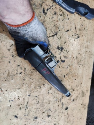 Jumpy scudo expert 2 ручка наружная дверь правая  перед передняя европа фото №1