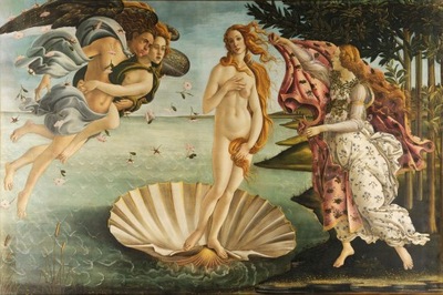 Sandro Botticelli - Narodziny Wenus - 60x40