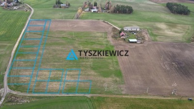 Działka, Mościska, Lubichowo (gm.), 829 m²