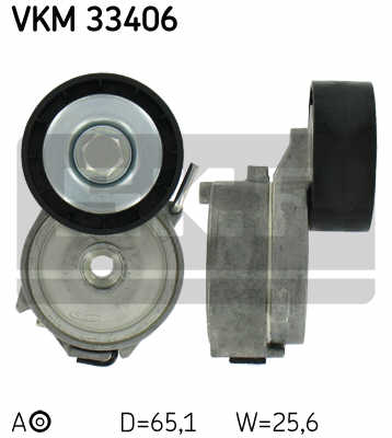 RITINĖLIS ĮTEMPIMO PK SKF VKM 33406 VKM33406 