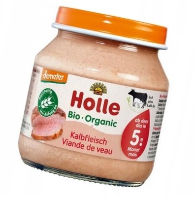 HOLLE BIO DANIE DLA NIEMOWLĄT CIELĘCINA 125g