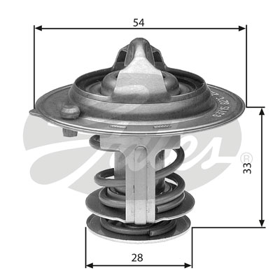 GATES TH29882G1 TERMOSTAT, MATERIAL COOLING  