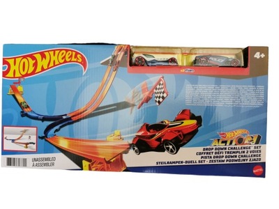 HOT WHEELS TOR ZESTAW PODWÓJNY ZJAZD 2 AUTKA DNR54