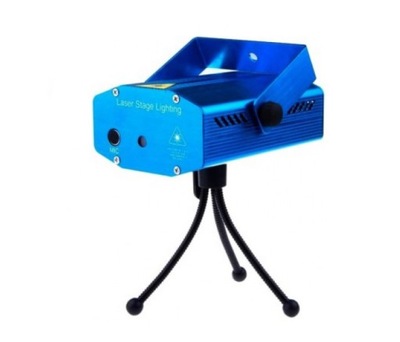 Projektor laserowy stroboskop z czujnikiem dźwięku