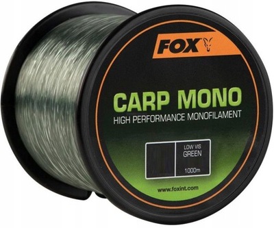 Żyłka Fox Carp Mono zielona 0,38mm/20lb 1szt