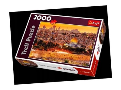 PUZZLE 3000 DACHY JEROZOLIMY TREFL, TREFL