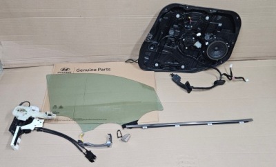 Скло w двері правий перед hyundai tucson iii ii 2016 фото №1