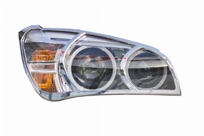 BMW X1 2009-2015 WYPRZEDAŻ NAKŁADKI NA LAMPY PRZÓD