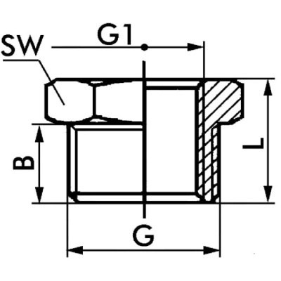Granit f-r-3/8-1/8-msv з'єднувач роздавальна фото №1