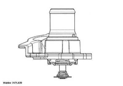 3171.82D. TERMOSTATO FIAT DUCATO 2.3JTD 02-  