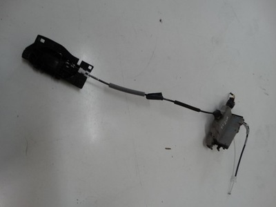 Замок дверь+ ручка внутренний. правый задняя peugeot 208 фото №1