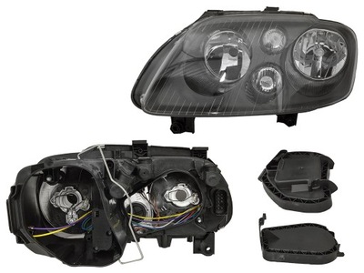 Vw caddy 2004-2010 фара лампа левая tyc 1t0941005h фото №1