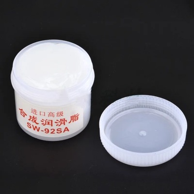 WHITE SYNTHETIC GREASE LUBRICATING OIL FIXING FILM PLASTIC KEYBOARD ~47230