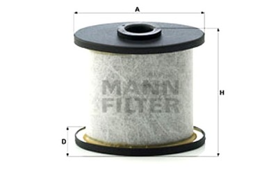 MANN-FILTER ФИЛЬТР ODPOWIETRZENIA КОРОБКИ ШАТУННОЙ Z ORINGIEM IVECO фото