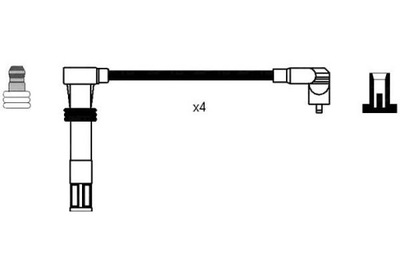 ПРОВОДИ ЗАПАЛЕННЯ VW 1,4-1,6 1 NGK