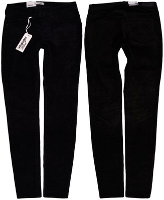 WRANGLER spodnie REGULAR black SKINNY _ W30 L34
