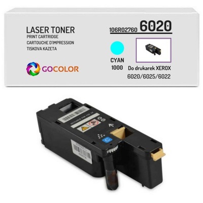 Toner 106R02760 Cyan do Xerox WorkCentre 6027