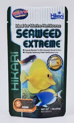 Hikari Seaweed Extreme Small 45g - Pokarm dla Ryb