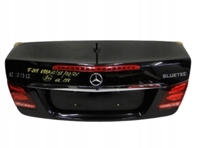 Mercedes e 207 кабріолет  кришка багажника задня багажника w207 фото №1