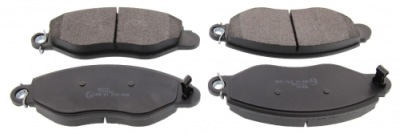 Комплект гальмівних колодок гальмівних перед, ford transit фото №1