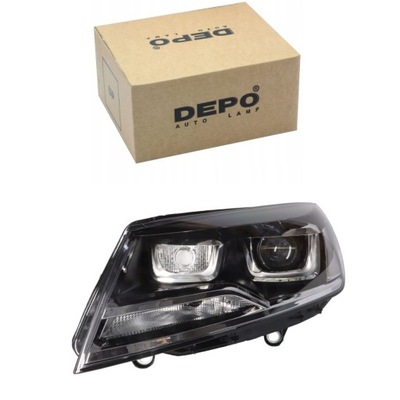 Фара лампа левая do vw touareg 7p5 7p6 2010-2018 фото №1