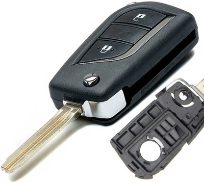 Toyota avensis verso yaris ключ pilot корпус фото №1