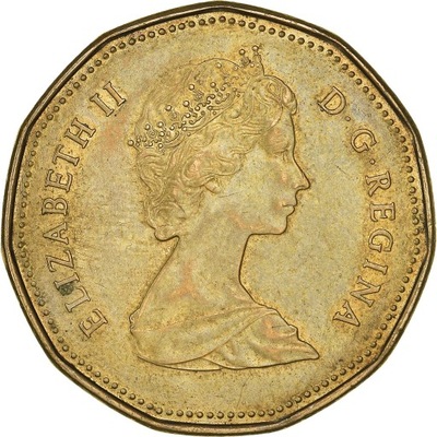 Moneta, Canada, Elizabeth II, Dollar, 1989, Ottawa