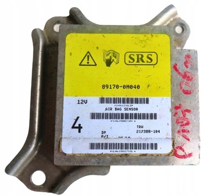 Модуль блок управления датчик подушка безопасности toyota aygo i 2005-2014 rok 89170-0h040 фото №1