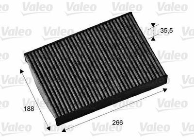 FILTRO DE CABINA CONTAMINACIÓN VALEO PROTECT VALEO 715673  