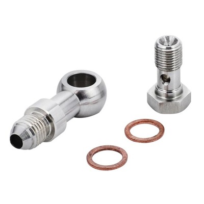 2PCS TURBO OIL FEED BANJO BOLT KIT M10X1.25 T  