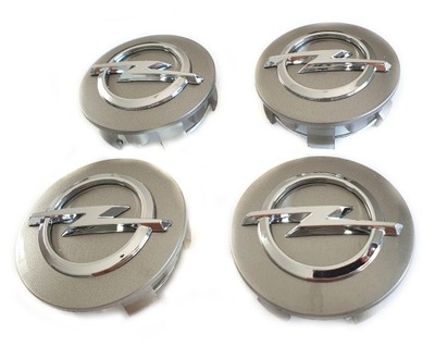 OPEL 4 PIEZAS TAPACUBOS KAPSLE DEKLE PARA ALUFELG 54MM/46M  