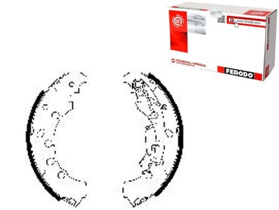 Ferodo тормозные колодки тормозные abarth punto citroen nemo фото №1