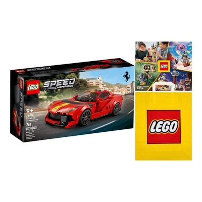 LEGO Speed Champions - Ferrari 812 Competizione (76914) +Taška +Katalóg