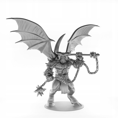 FIGURKA RPG POTWORY DEMON BALOR SZARY 50 MM