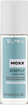 Mexx Simply For Him dezodorant z atomizerem dla mężczyzn M 75ml