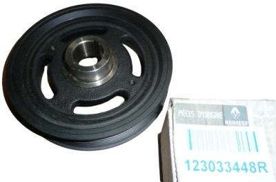 Шків колінчастого вала dacia dokker 1.2 tce 123033448r фото №1