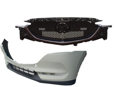 Mazda cx-5 cx5 2017-бампер передній usa 2018 2019 фото №1