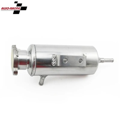 Racing Universal Radiator Alloy Coolant Swirl Pot Breather Air Separ~43824 