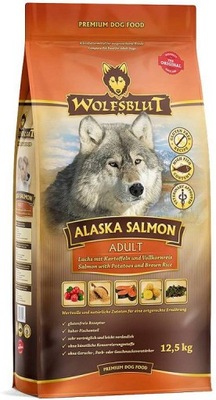 Wolfsblut Adult Alaska Salmon Karma sucha z łososiem op. 12.5kg