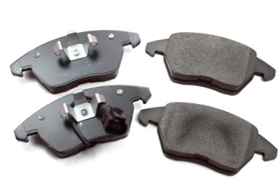 Тормозные колодки тормозные перед skoda fabia 2 ii 3 ii 2010- фото №1