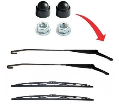 Рычаг правое левая dacia sandero i + дворники фото №1