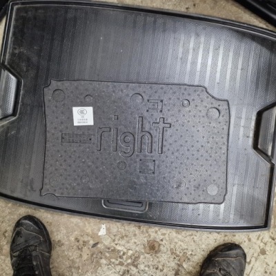 Вкладыш пол пенополистирол правый bmw x4 g02 7398042 фото №1