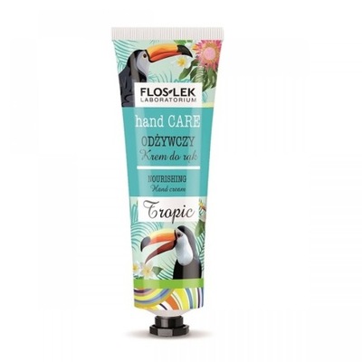 Floslek Hand Care Krem do rąk odżywczy Tropic 50m