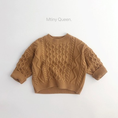 Kids autumn winter sweaters Boys and Girls solid c