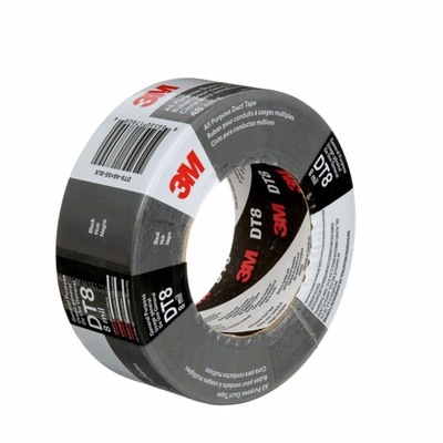 48mm Uniwersalna taśma 3M Duct Tape DT8 - CZARNA