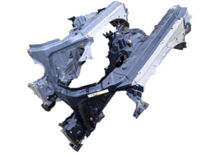 Bmw e60 e61 левая передняя четверть панель фары лонжерон фото №1