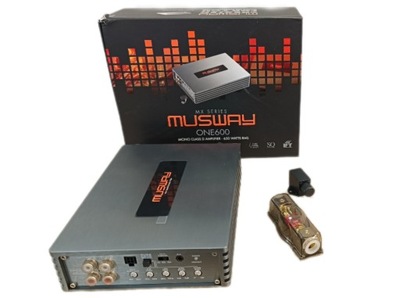 MUSWAY MX ONE600 REFORZADOR 1-KANALOWY 650W RMS EN 1 OHM  