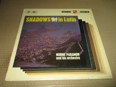 NORRIE PARAMOR & HIS ORCHESTRA SHADOWS IN LATIN LP1965 UK