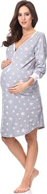 Koszula nocna damska ciążowa Italian Fashion roz M
