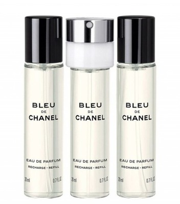 Chanel Bleu edp 3x20 ml perfumy męskie oryginalne PERFUMOMANIA